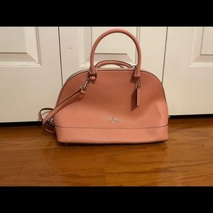 Coach Mini Sierra Satchel Leather Hand Bag